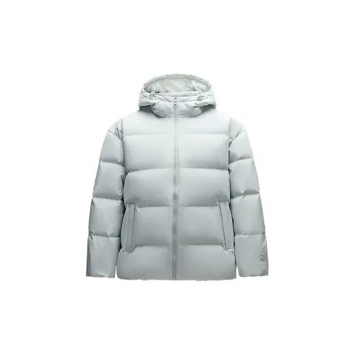 Anta Sports Life Collection Down Jacket Women's White Gray Green