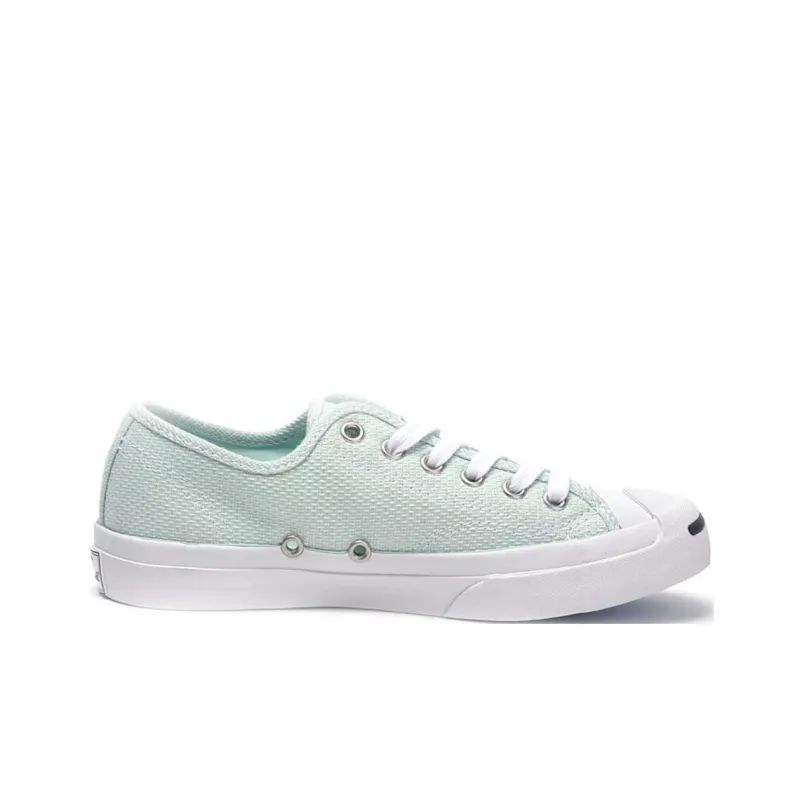 Converse Jack Purcell Anti-Slip Wear-Resistant Low-Top Skateboard Shoes Unisex Glass Blue-1