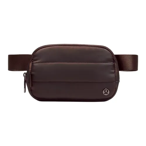 Lululemon Wunder Puff Collection Everywhere Nylon Fanny Pack Regular Unisex Coffee Brown