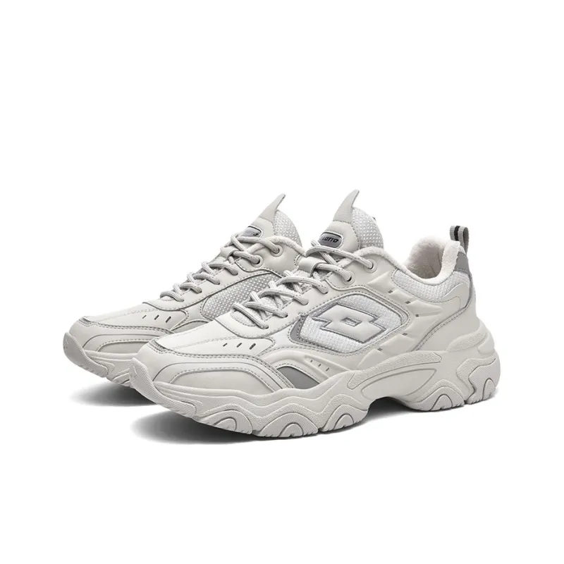 LOTTO Anti-Slip And Wear-Resistant Warm Low-Top Chunky Sneakers Men's-6