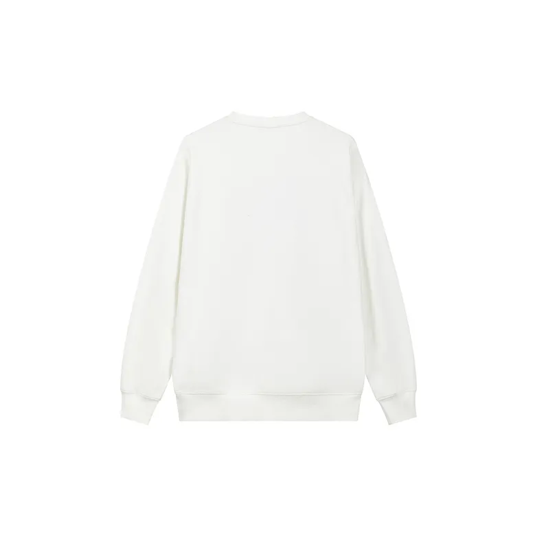 Bosieagender Sweatshirt Unisex White-1