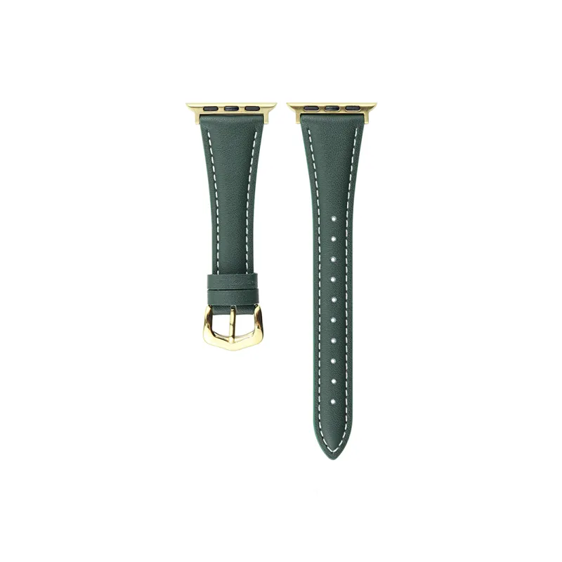 Vobafe Watch Band Apple Compatibility Cowhide Leather Material-14