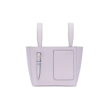 Valextra Patch-Pocket Zip-Up Mini Tote Bag