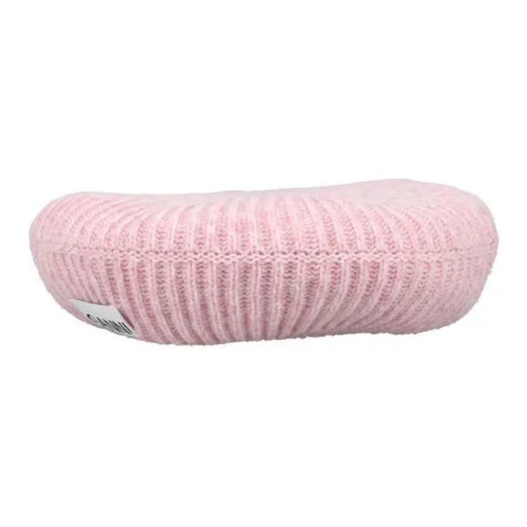 GANNI Wool Nylon Berets Women's Pink-0