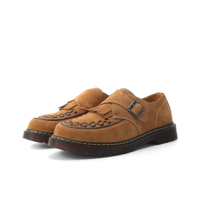 TOM TAILOR Gray Tone Gentleman Buckle Shoes Loafers Men's-14