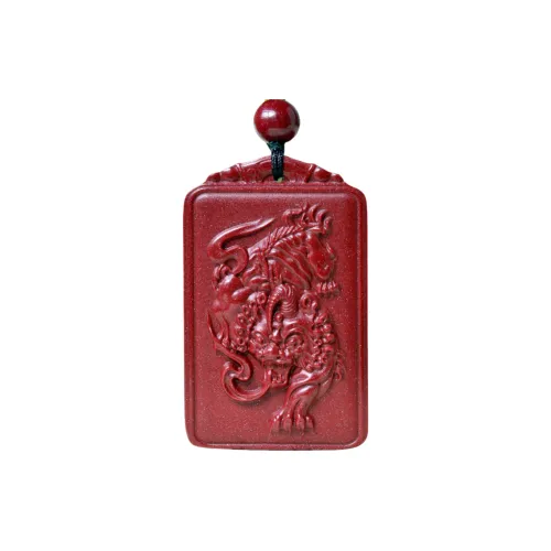 HUWEI Cinnabar Necklaces Unisex