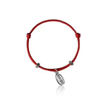 Kelanxi 925 Sterling Silver Rope Bracelets Women's