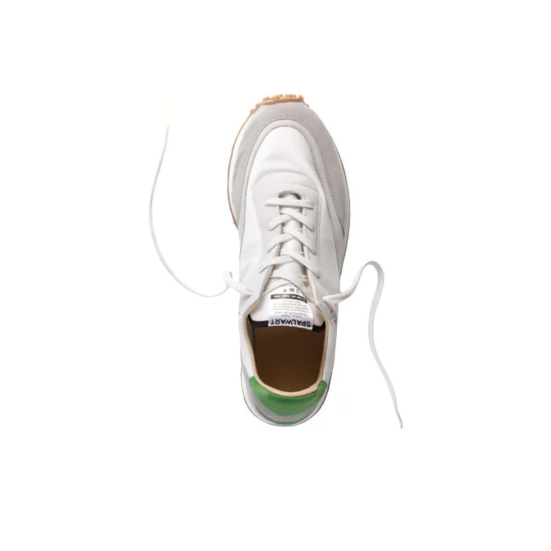 SPALWART Tempo Casual Shoes Unisex Low Top White/Gray/Green-2