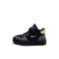 Black Gray-Fleece-Lined