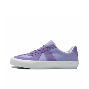 GOLUCK Slip Resistant Cushioning Low Top Skateboard Shoes Unisex Wisteria Purple