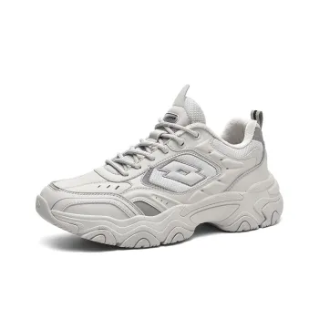 LOTTO Anti Slip And Wear Resistant Height Increasing Low Top Chunky Sneakers Women's