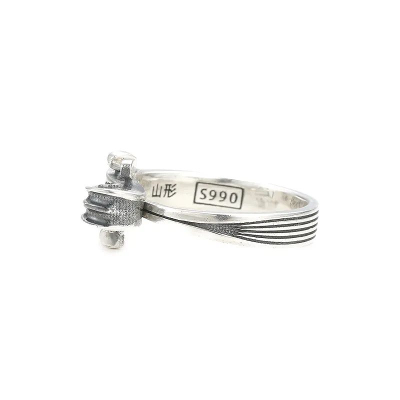 Yamagata S 990 Silver Rings Unisex-4