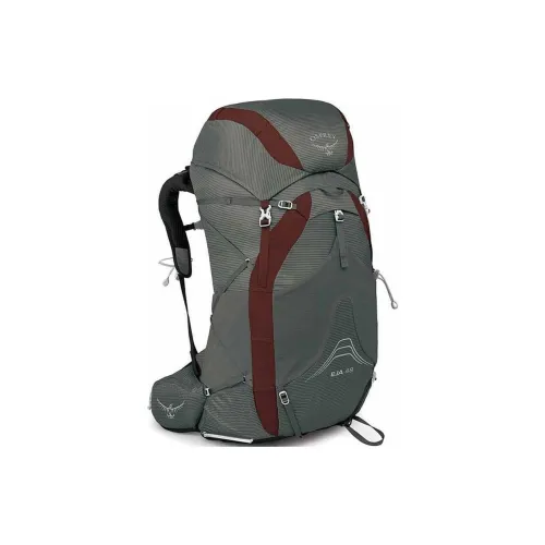 OSPREY Nylon Outdoor Hiking Bag Tribini backpacks Women's Cloud Gray/Dark Cyan