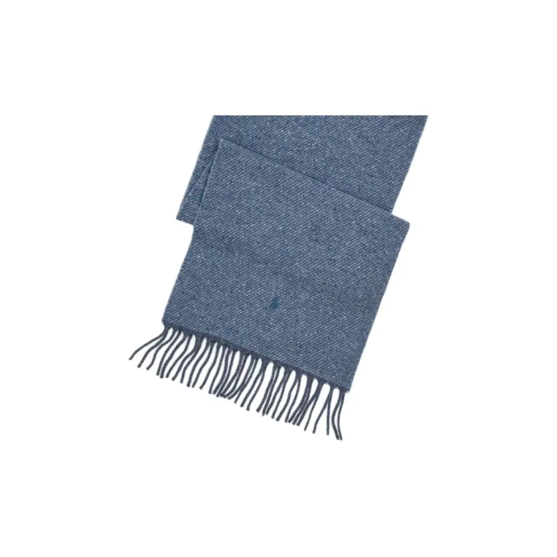 Polo Ralph Lauren Wool Knit Scarves Unisex Blue-1