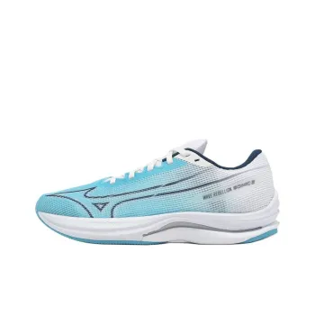 Mizuno Anti Slip Wear Resistant Low Top Casual Running Shoes Women's Blue White