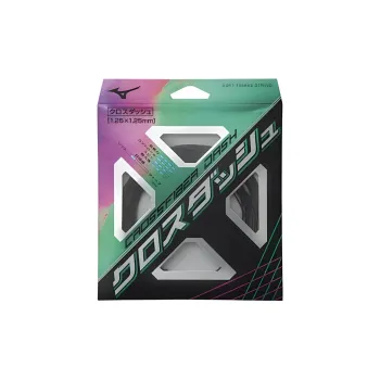 Mizuno Tennis Racket Strings Nylon, Polyurethane Unisex Black