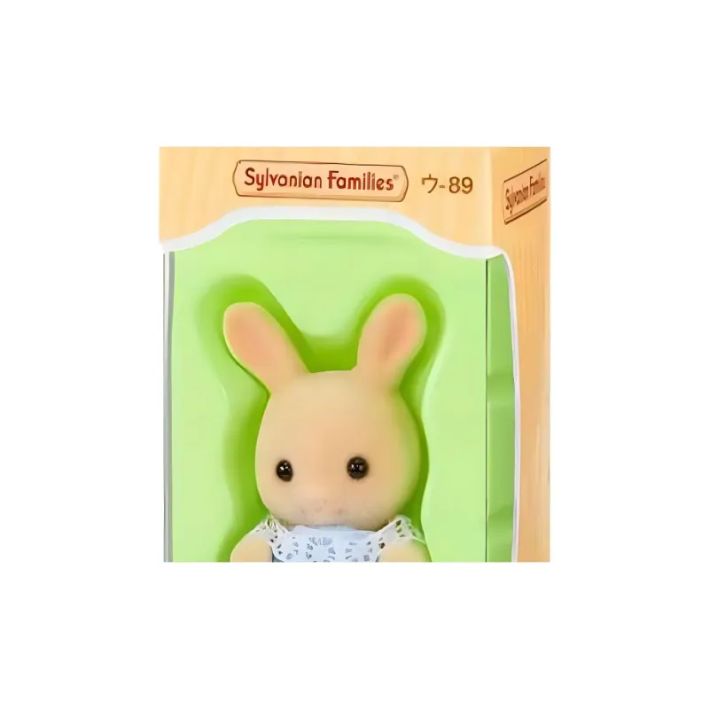 Sylvanian Families Milk Bunny Baby Dolls Plush Doll Small Size Tall-2