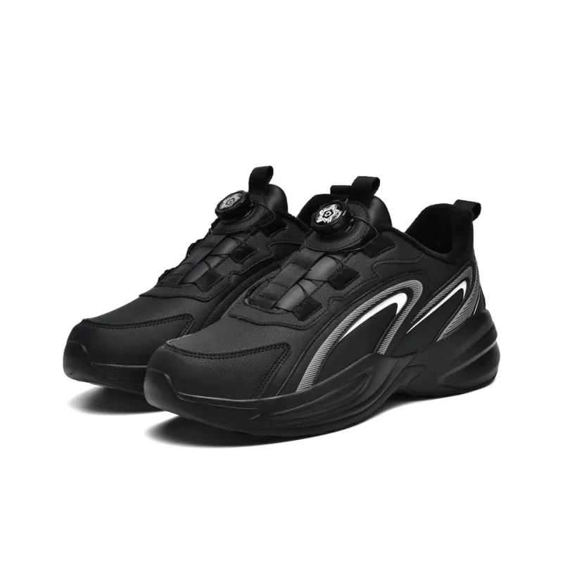 Black tailed Deer Cushioning Slip Resistant Coverage Mid Top Casual Running Shoes Unisex-31