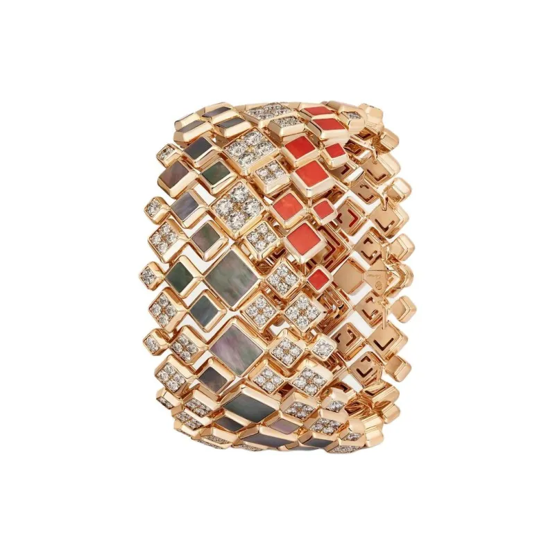 CARTIER Diamond Bracelets Unisex Gold-2