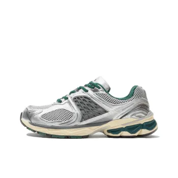 ZARA ORIGINS Anti-Slip Wear-Resistant Low-Top Casual Shoes Men's Silver Green