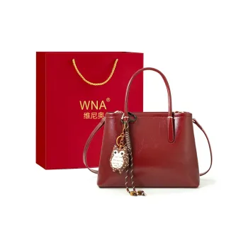 Vigno Synthetic Leather Handbag Regular Women's Red