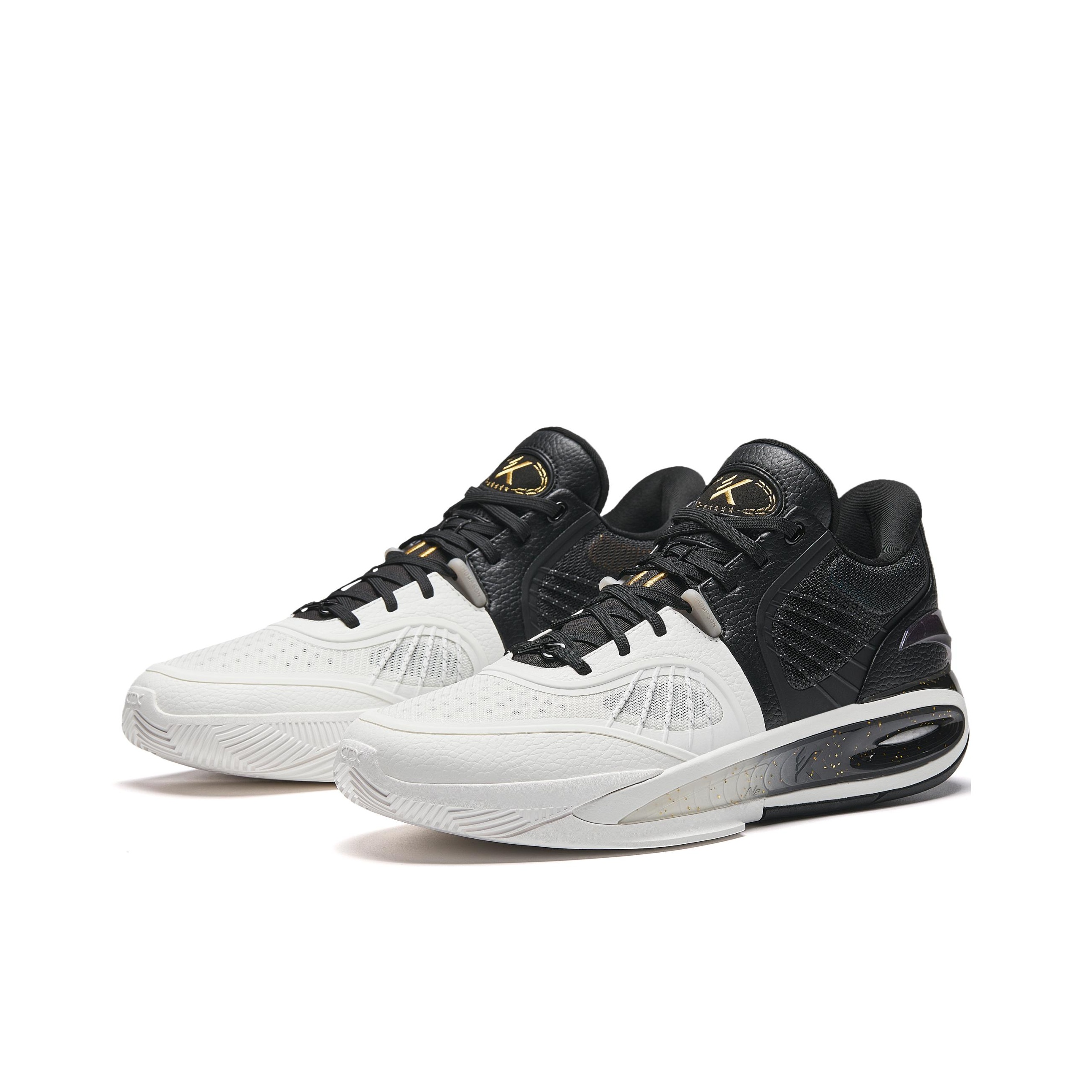 ANTA KT10 Basketball Shoes Men Mid Top Time Capsule/Black ANTA KT10 Basketball Shoes Men Mid Top Time Capsule/Black