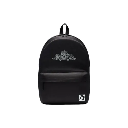 Converse Polyester Backpack Unisex Black