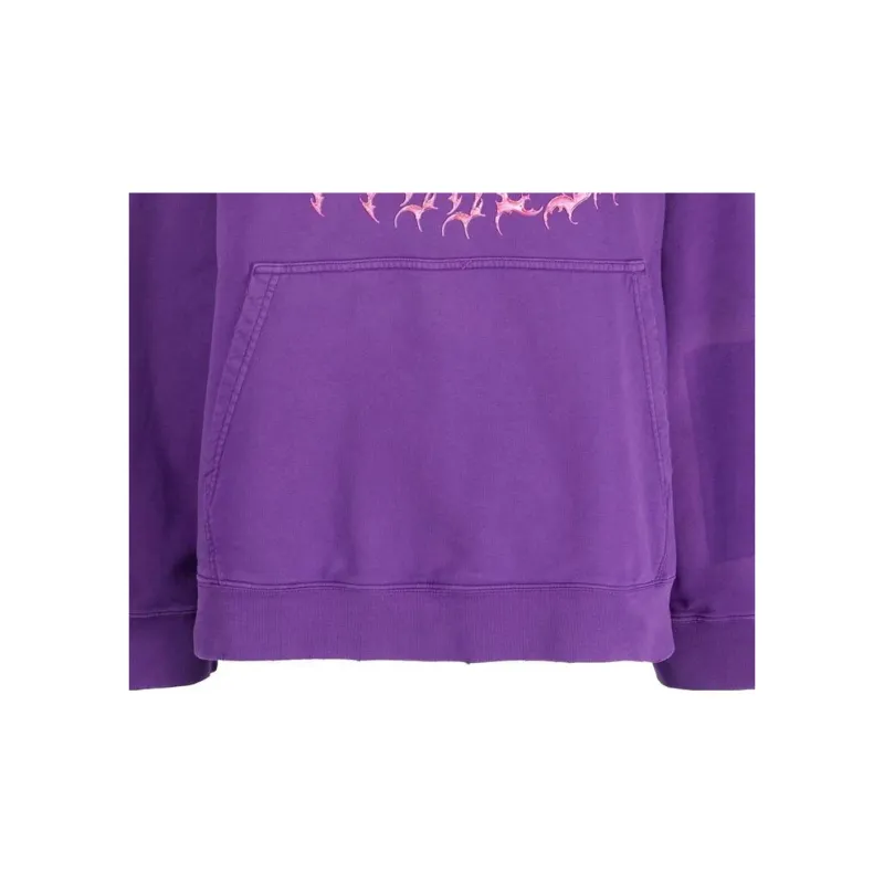 VERSACE SS23 Sweatshirt Women's Dark Purple-5