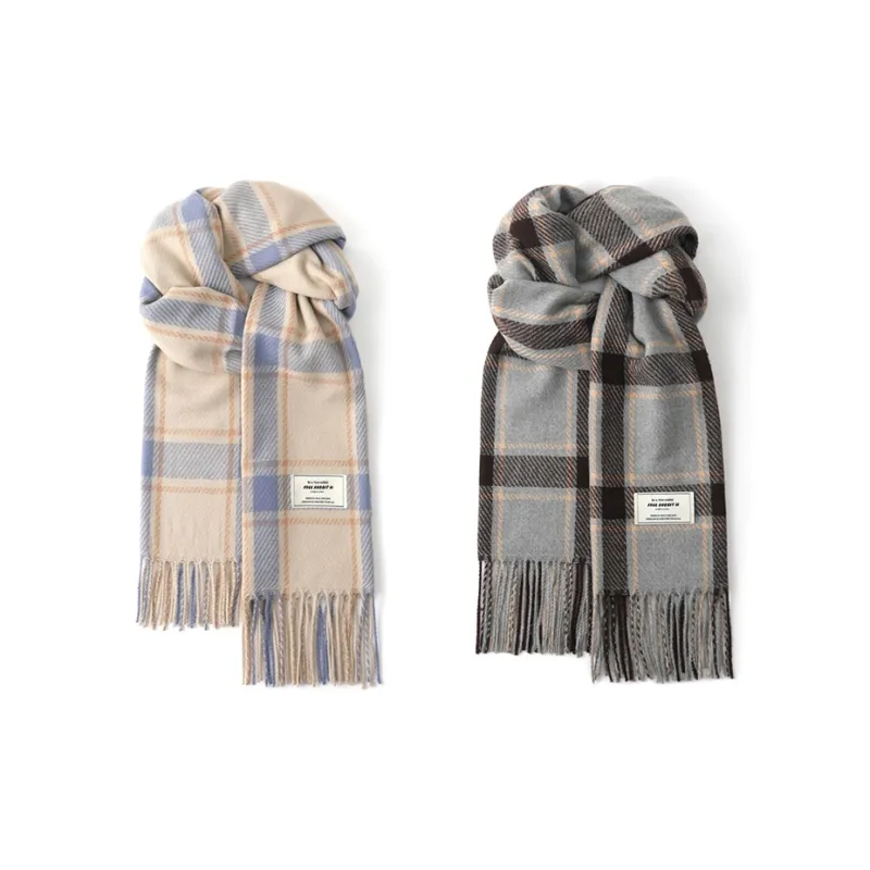 FREE RABBITⅡ Versatile Soft Windproof Warm Scarf Shawl For Fall And Winter Unisex-17