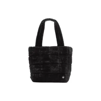 Lululemon Quilted Recycled Polyester Handbag Regular Women's Black