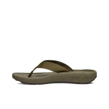 Teva Hydratrek Flip Abrasion-Resistant Slip-Resistant Flip Flops Men's Green