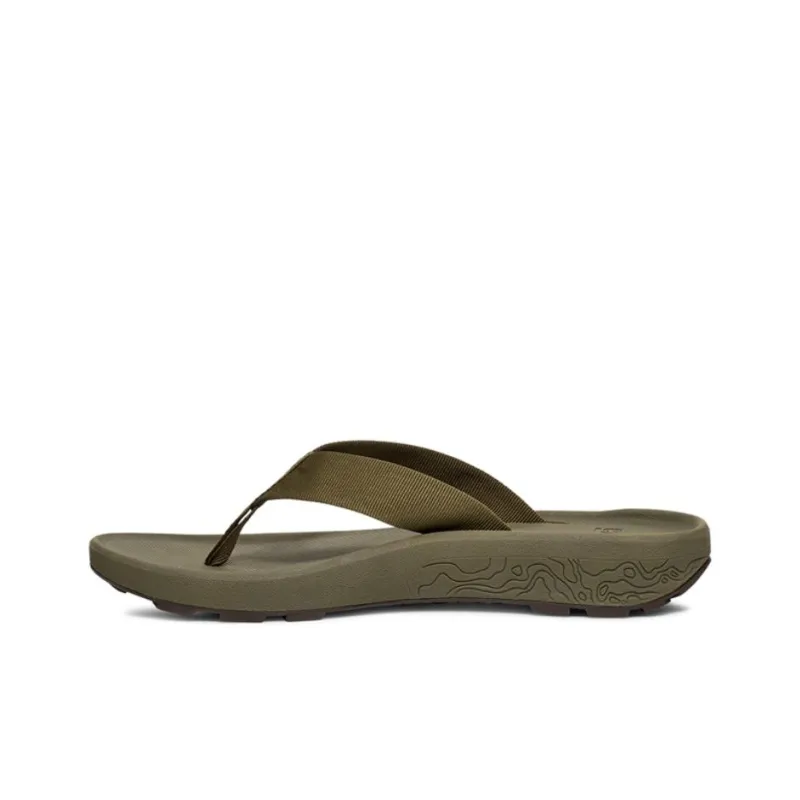 Teva Hydratrek Flip Abrasion-Resistant Slip-Resistant Flip Flops Men's Green-0