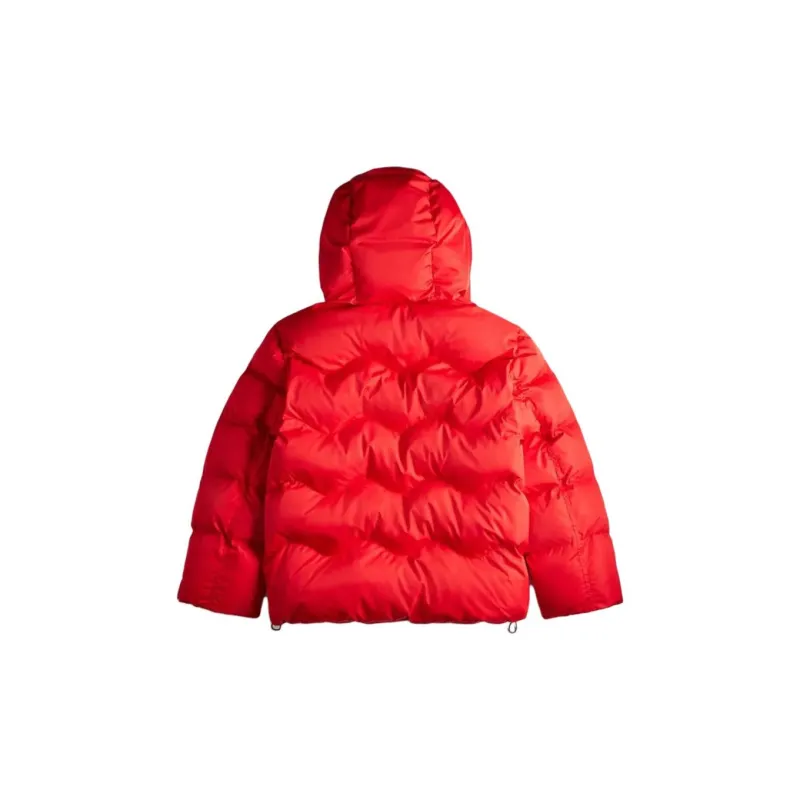 COACH FW24 Puffer Jacket Unisex Brier Red-1