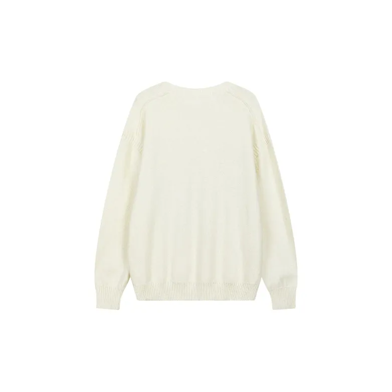 Bosieagender Sweater Unisex Ecru-1