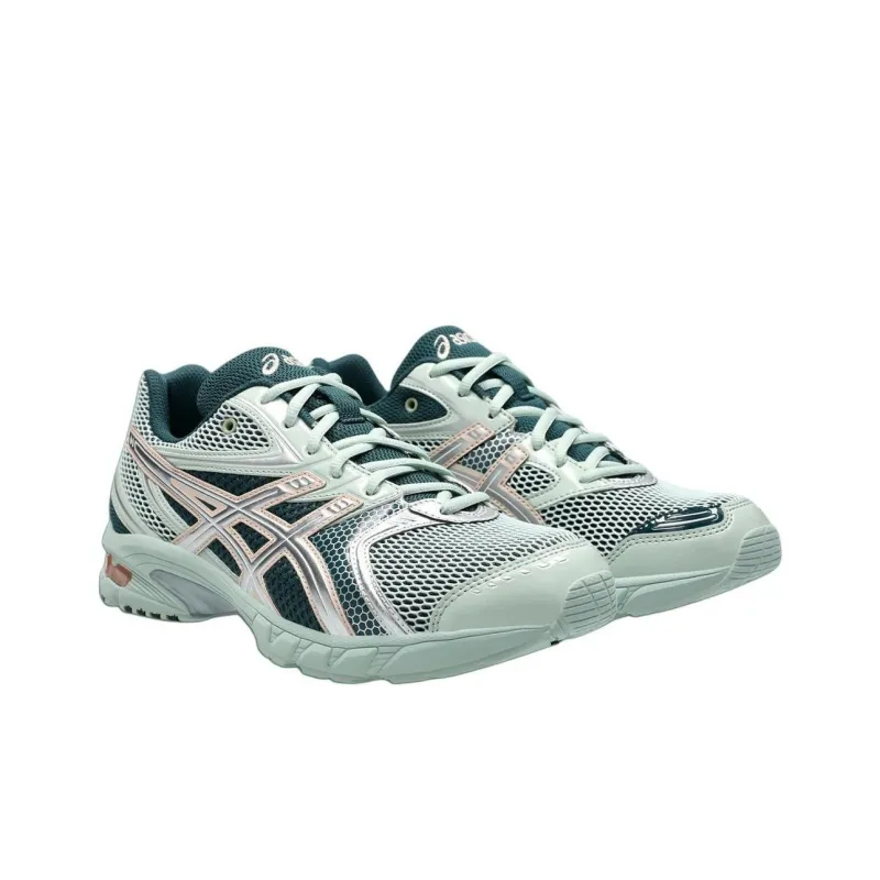Asics Anti Slip Wear Resistant Low Top Running Shoes Unisex Green-2