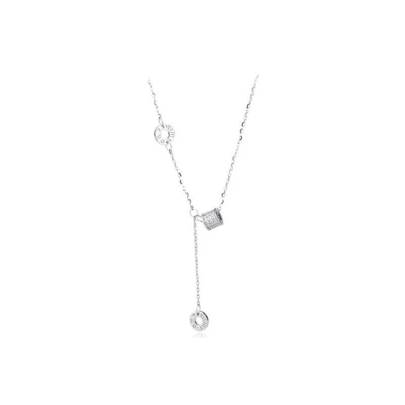 COPI Sterling Silver Zircon Bracelets Unisex-3