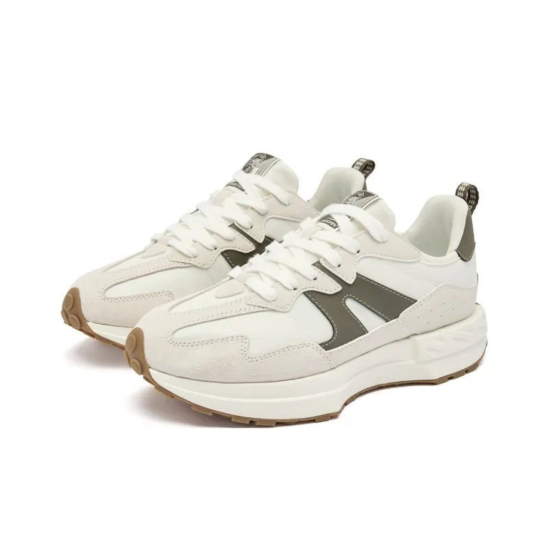 QIAODAN Solo White 3.0 V2 Casual Shoes Women's Low Top Ivory/Raw Denim/Tea Ink-2