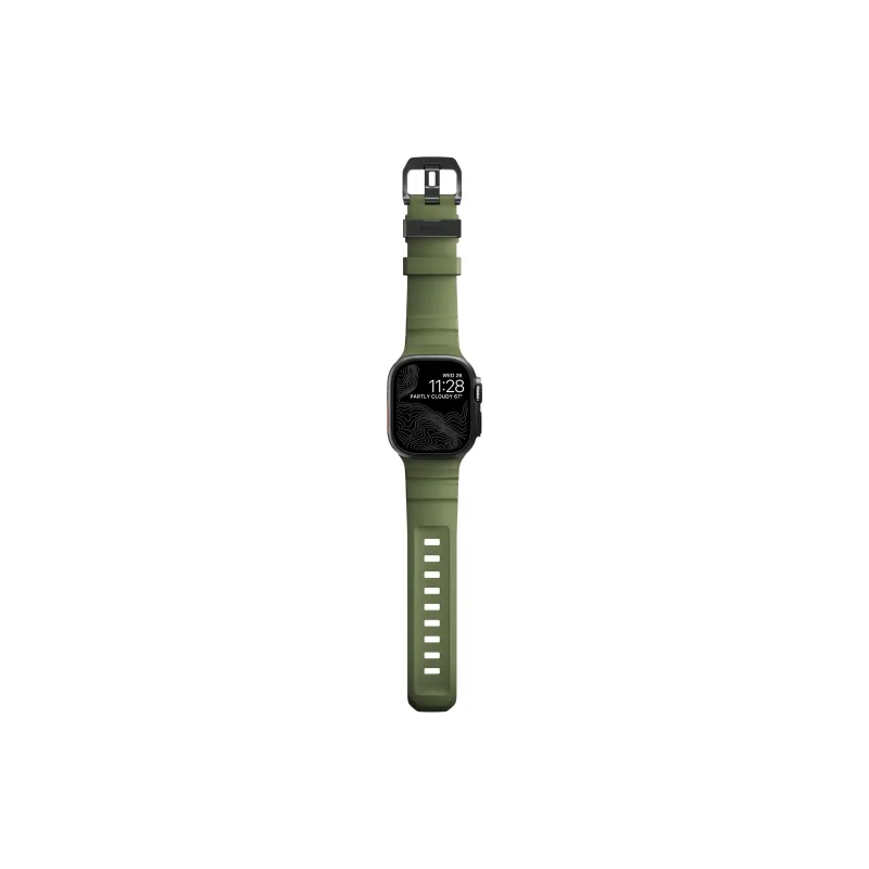 NOMAD Apple Compatibility Watch Band Compatibility Apple Watch 49/45/44/42mm Watch Dial FKM Fluoroelastomer Material-42