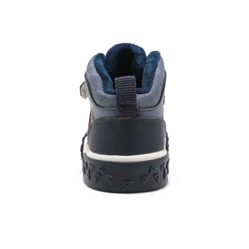 BIG WASP Wear Resistant Cushioning Warm Mid Top Kids Lifestyle Shoes Kids'-9