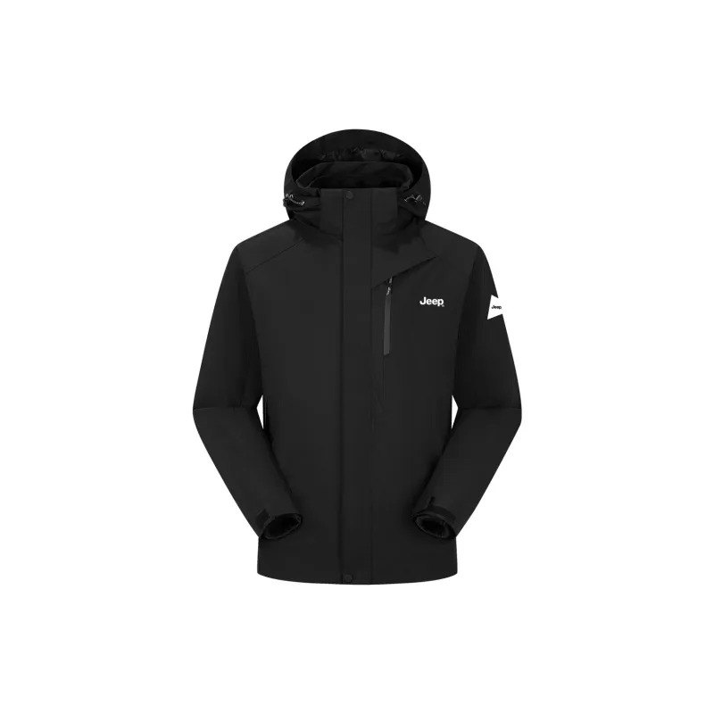 Jeep Waterproof, Thermal, And Windproof Windbreaker Jacket Unisex-30