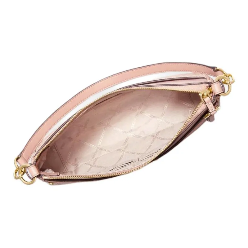 MICHAEL KORS Jet Set Charm Artificial Leather Shoulder Bag, Crossbody Bag Medium Size Women's Pink-2