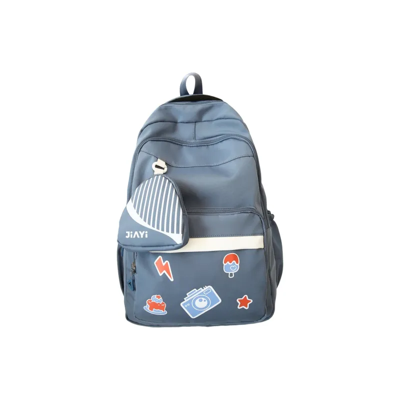 Gorora Nylon Backpack Regular Women's Multicolor-7