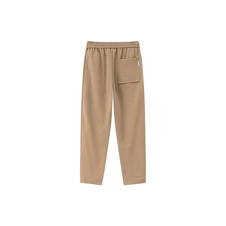 CAISEDI Casual Pants Men's Coffee-1