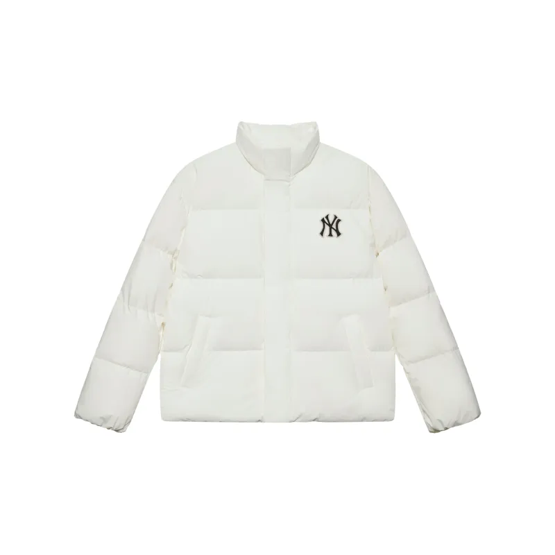 MLB MONOGRAM Collection New York Yankees FW24 Down Jacket Unisex Cream-1