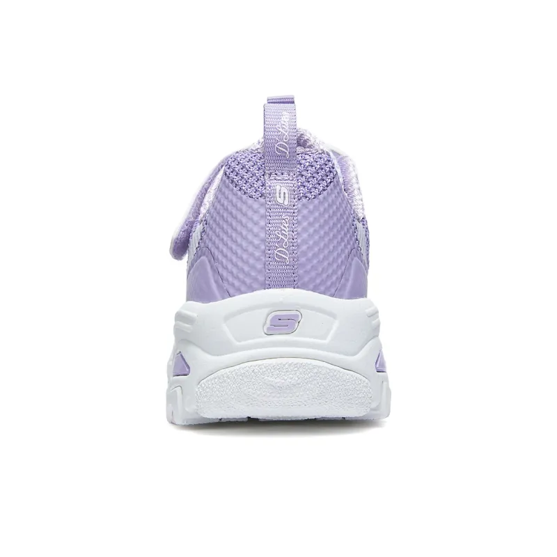 Skechers Abrasion Resistant Breathable Casual Shoes Lavender Kids'-4