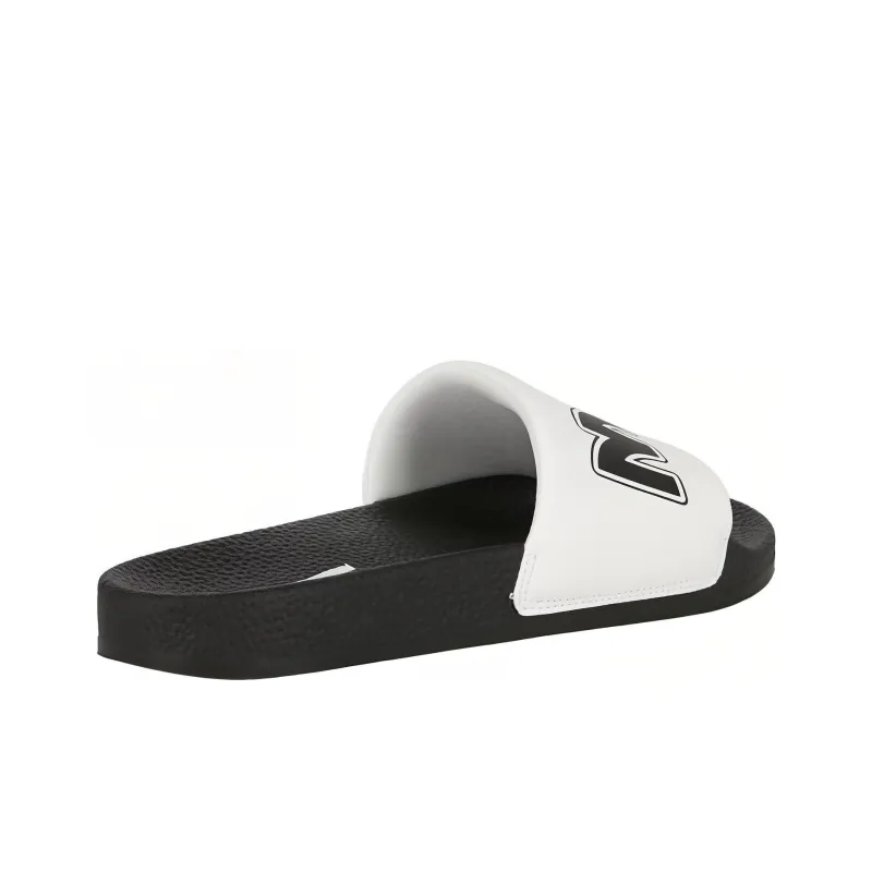 Alexander McQueen Logo Pool Slide White Women's-3