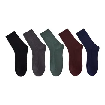 MIIOW Knee High Socks Men's 5 Pack