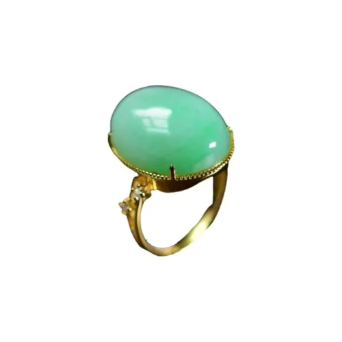 Xiao Tian Ice Glutinous Jadeite Rings Women's