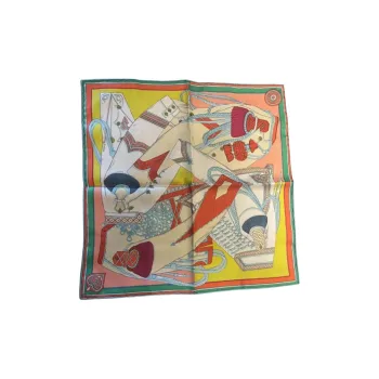 HERMES   Silk Scarves Unisex Multicolor