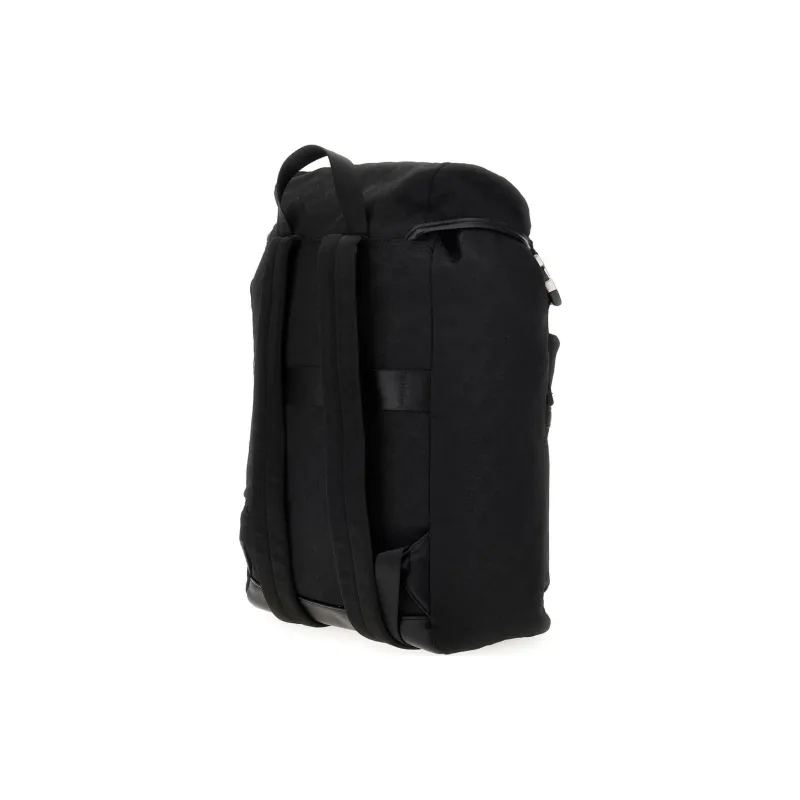 GUESS Canvas Backpack Large Size Men's Black-2